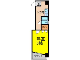 パコタ若山ビルの物件間取画像